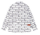 ベドインベド(BADINBAD)  BRICK SHIRT_WHITE