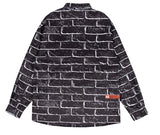 ベドインベド(BADINBAD)  BRICK SHIRT_BLACK