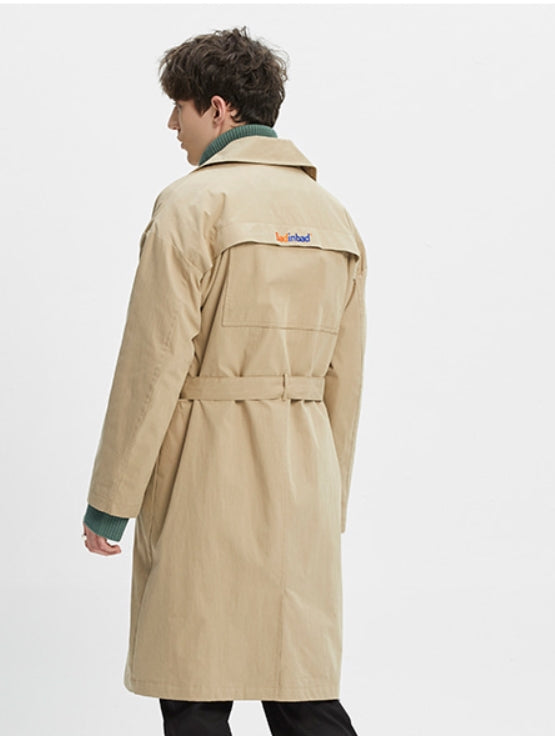 ベドインベド(BADINBAD)  CHEST DOUBLE POCKET COAT_BEIGE