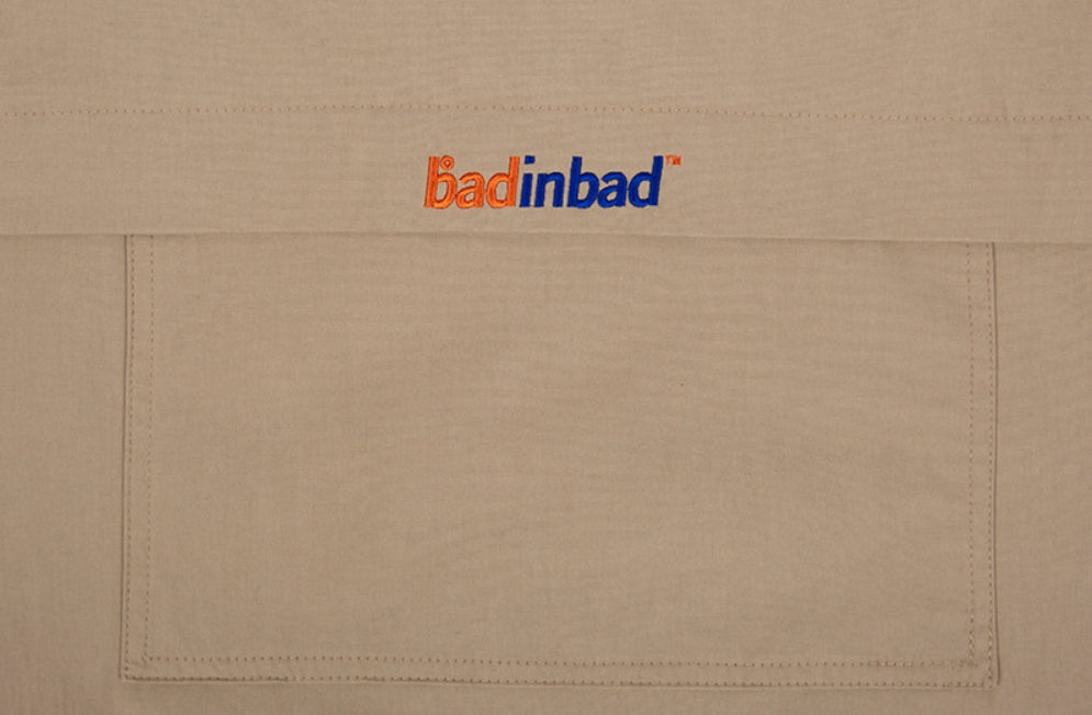 ベドインベド(BADINBAD)  CHEST DOUBLE POCKET COAT_BEIGE