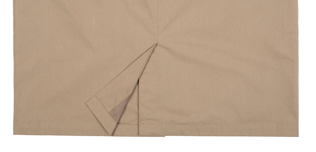 ベドインベド(BADINBAD)  CHEST DOUBLE POCKET COAT_BEIGE