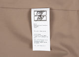 ベドインベド(BADINBAD)  CHEST DOUBLE POCKET COAT_BEIGE