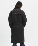 ベドインベド(BADINBAD)  CHEST DOUBLE POCKET COAT_BLACK