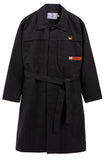 ベドインベド(BADINBAD)  CHEST DOUBLE POCKET COAT_BLACK
