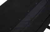 ベドインベド(BADINBAD)  CHEST DOUBLE POCKET COAT_BLACK