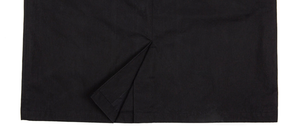 ベドインベド(BADINBAD)  CHEST DOUBLE POCKET COAT_BLACK
