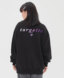 TARGETTO(ターゲット) GRADATION LOGO SWEAT SHIRT_Black