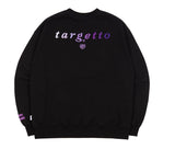 TARGETTO(ターゲット) GRADATION LOGO SWEAT SHIRT_Black