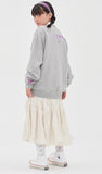 TARGETTO(ターゲット) GRADATION LOGO SWEAT SHIRT_Melange Grey