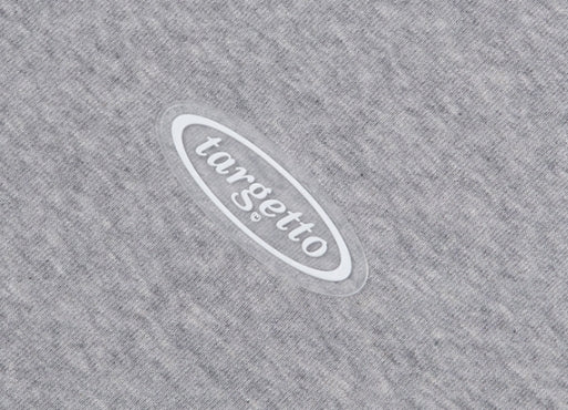 TARGETTO(ターゲット) GRADATION LOGO SWEAT SHIRT_Melange Grey