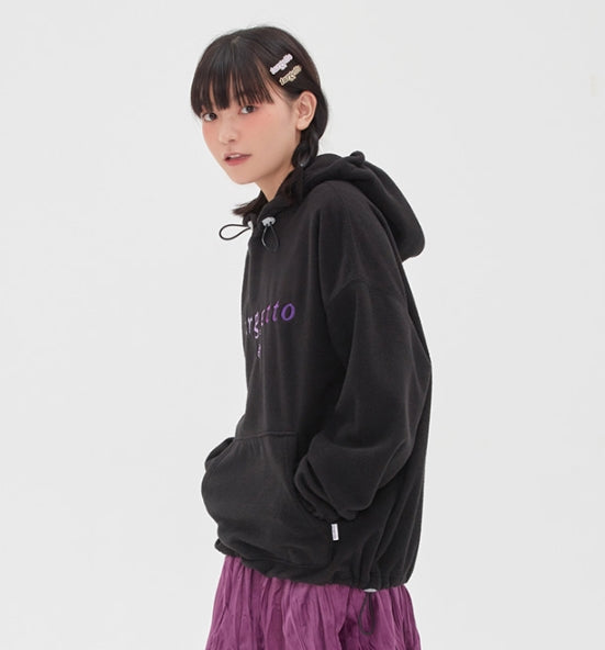 TARGETTO(ターゲット)  POLAR FLEECE HOODIE_Black