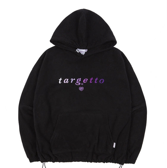 TARGETTO(ターゲット)  POLAR FLEECE HOODIE_Black