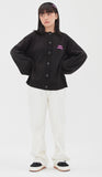 TARGETTO(ターゲット) BALLOON SCALLOP CARDIGAN_Black