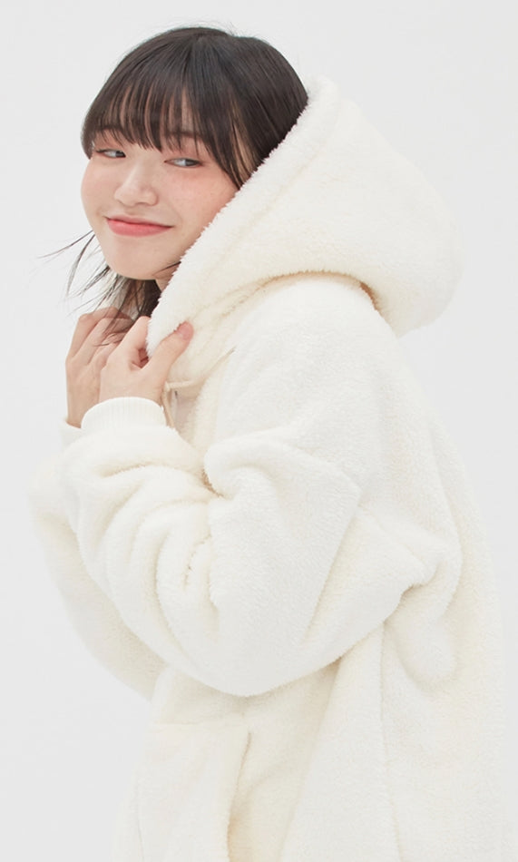 TARGETTO(ターゲット) YETI HOOD ZIP UP_OATMEAL