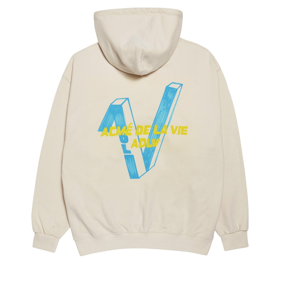 アクメドラビ(acme' de la vie)   MARKERS LOGO ZIPUP IVORY