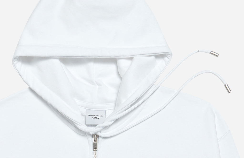 アクメドラビ(acme' de la vie)   MARKERS LOGO ZIPUP WHITE