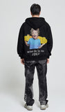 アクメドラビ(acme' de la vie) ADLV TIE-DYE DENIM PANTS FOR MEN BLACK