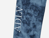 アクメドラビ(acme' de la vie) ADLV TIE-DYE DENIM PANTS FOR MEN BLUE