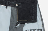 アクメドラビ(acme' de la vie) ADLV REVERSED DENIM PANTS FOR WOMEN BLACK
