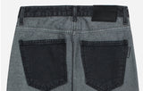 アクメドラビ(acme' de la vie) ADLV REVERSED DENIM PANTS FOR WOMEN BLACK
