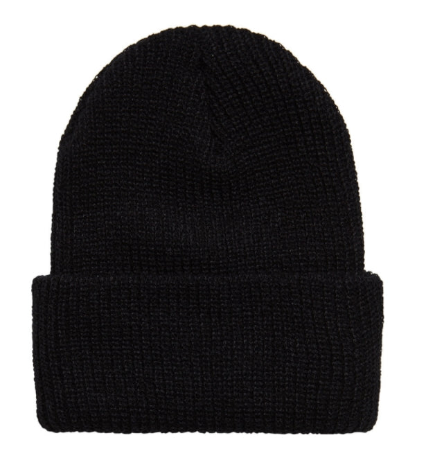 アクメドラビ(acme' de la vie) ADLV V SYMBOL LOGO BEANIE BLACK