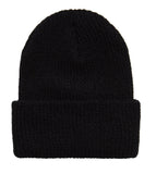 アクメドラビ(acme' de la vie) ADLV V SYMBOL LOGO BEANIE BLACK