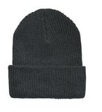 アクメドラビ(acme' de la vie) ADLV V SYMBOL LOGO BEANIE CHARCOAL
