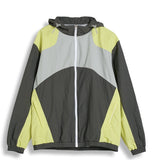 ORDINARY PEOPLE(オーディナリーピープル)  COLOR BLOCK HOODED YELLOW WIND BREAKER