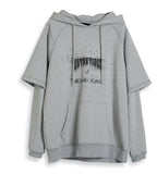 ORDINARY PEOPLE(オーディナリーピープル)   DOUBLE LAYERED GREY HOODIE