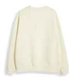 ORDINARY PEOPLE(オーディナリーピープル) DOUBLE NECK POINT CREAM SWEATSHIRTS