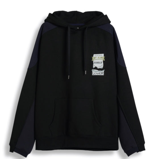 ORDINARY PEOPLE(オーディナリーピープル) PEOPLE LOVER BLACK HOODIE