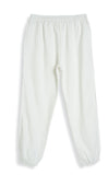 ORDINARY PEOPLE(オーディナリーピープル) DESTROYED SIDE BAND POINT WHITE SWEATPANTS