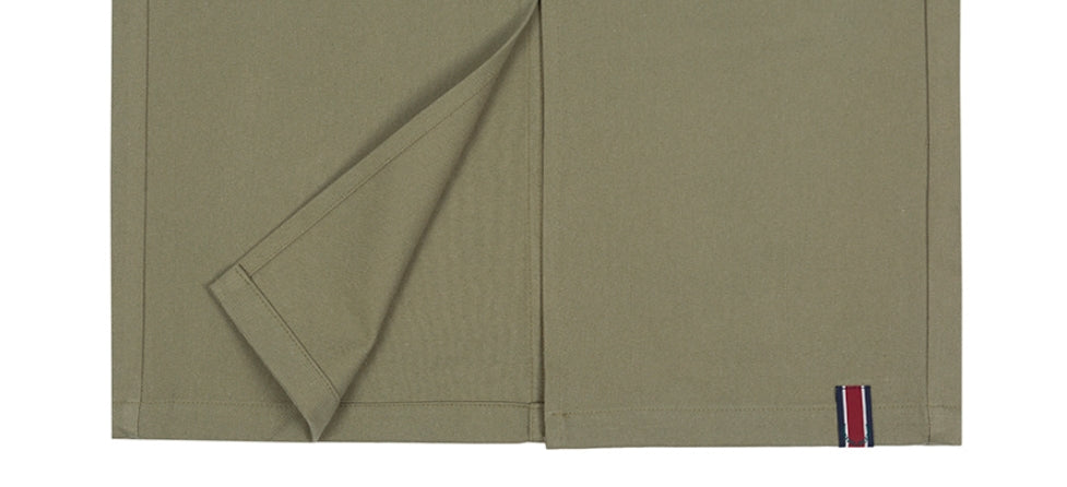 ロマンティッククラウン(ROMANTIC CROWN)     FRONT PLACKET SKIRT_KHAKI