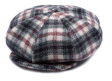 ロマンティッククラウン(ROMANTIC CROWN)  CLASSIC CHECK NEWS BOY CAP_OATMEAL