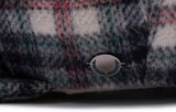 ロマンティッククラウン(ROMANTIC CROWN)  CLASSIC CHECK NEWS BOY CAP_OATMEAL