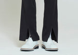 ロマンティッククラウン(ROMANTIC CROWN) PLACKET EASY SLACKS_BLACK