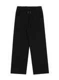 ロマンティッククラウン(ROMANTIC CROWN) PLACKET EASY SLACKS_BLACK