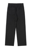 ロマンティッククラウン(ROMANTIC CROWN) PLACKET EASY SLACKS_CHARCOAL