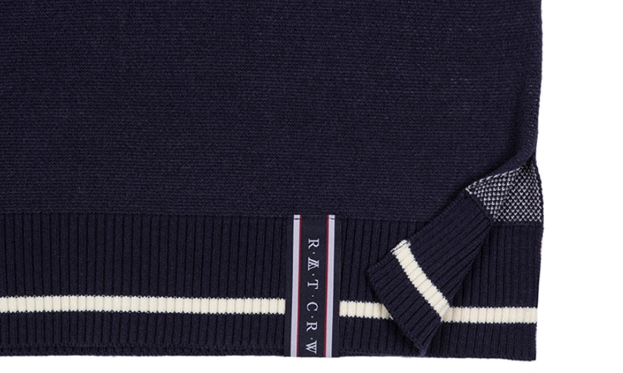 ロマンティッククラウン(ROMANTIC CROWN) SUNDAY NEWS BOY KNITWEAR_NAVY