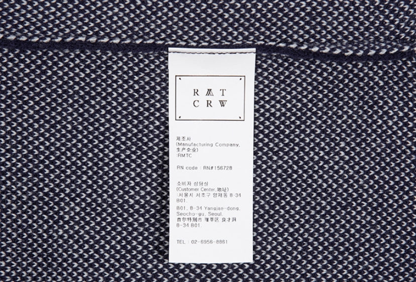 ロマンティッククラウン(ROMANTIC CROWN) SUNDAY NEWS BOY KNITWEAR_NAVY