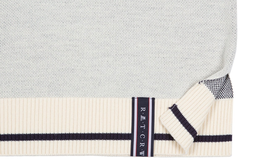 ロマンティッククラウン(ROMANTIC CROWN) SUNDAY NEWS BOY KNITWEAR_OATMEAL