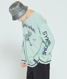 ロマンティッククラウン(ROMANTIC CROWN) SUNDAY NEWS BOY KNITWEAR_LIGHT GREEN