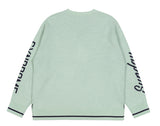 ロマンティッククラウン(ROMANTIC CROWN) SUNDAY NEWS BOY KNITWEAR_LIGHT GREEN