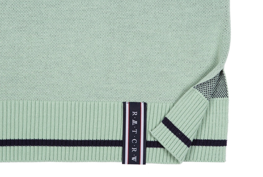 ロマンティッククラウン(ROMANTIC CROWN) SUNDAY NEWS BOY KNITWEAR_LIGHT GREEN
