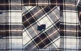 ロマンティッククラウン(ROMANTIC CROWN) GRADATION CHECK SHIRT_NAVY