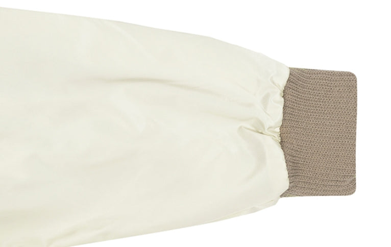 ロマンティッククラウン(ROMANTIC CROWN) COLOR SCHEME FLEECE JACKET_OATMEAL