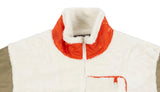 ロマンティッククラウン(ROMANTIC CROWN) COLOR SCHEME FLEECE JACKET_BEIGE
