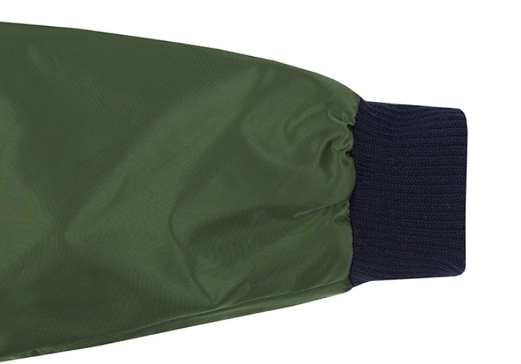 ロマンティッククラウン(ROMANTIC CROWN) COLOR SCHEME FLEECE JACKET_KHAKI