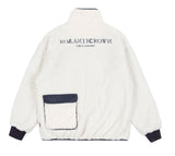 ロマンティッククラウン(ROMANTIC CROWN) BACK POCKET FLEECE JACKET_OATMEAL