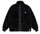 ロマンティッククラウン(ROMANTIC CROWN) BACK POCKET FLEECE JACKET_BLACK